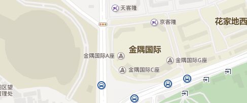 金隅国际地图